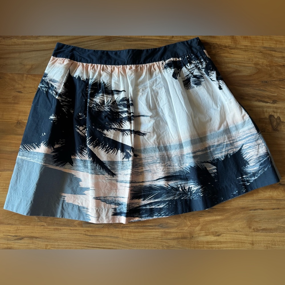Banana Republic printed skirt, size 12